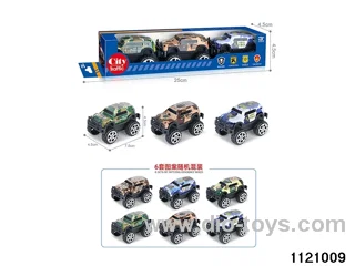 1:64 pull back alloy car（3pcs）