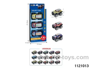 1:64 pull back alloy car（3pcs）