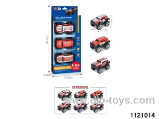 1:64 pull back alloy car（3pcs）