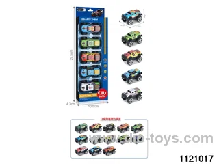 1:64 pull back alloy car（5pcs）
