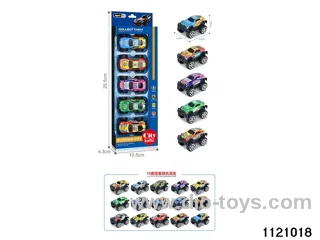 1:64 pull back alloy car（5pcs）