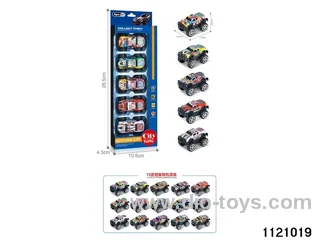 1:64 pull back alloy car（5pcs）