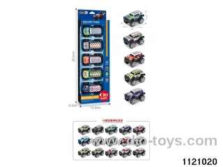 1:64 pull back alloy car（5pcs）