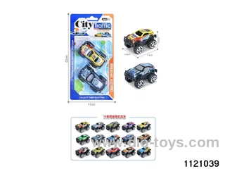 1:64 pull back alloy car（2pcs）