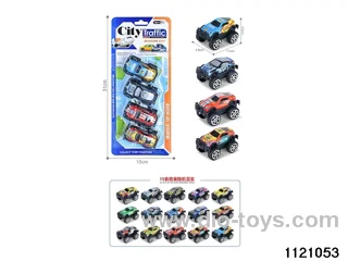 1:64 pull back alloy car（4pcs）
