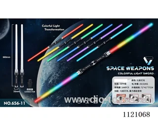 Glowing sword toy