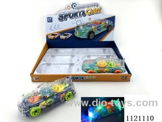 B/O Universal Car W L/M 6PCS