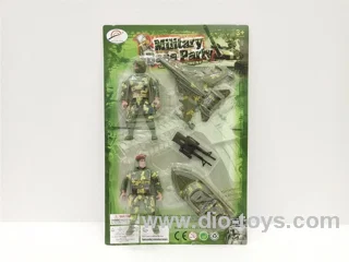 military set in blister card