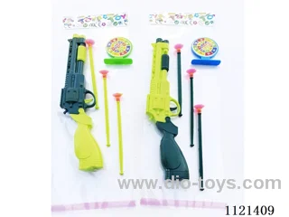 Gun with soft bullets