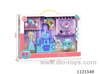 Castle ornament set