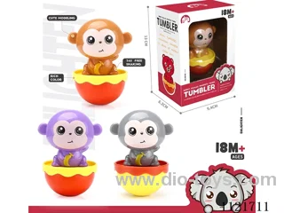 Tumbler - Monkey (Grey/Brown/Purple random color)