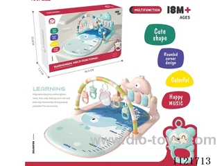 Four Keys Pedal Piano - Fish (2 colors pink/Pink Orchid)