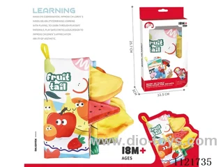 Cloth book fruit