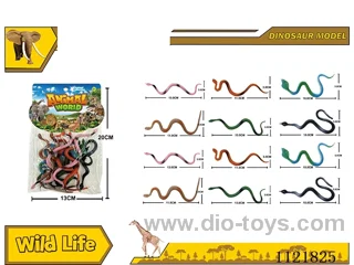 12PCS 2-inch snake set (solid)