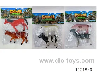8 inch 2PCS agricultural animal (hollow)