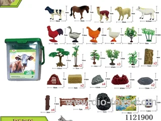 48PCS farm set