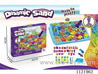 Space sand English letter + number symbol set 1500g