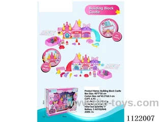 Building block castle