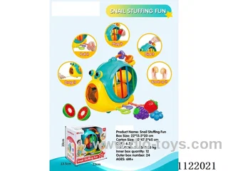 Snail stuffing fun