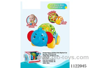 Elephant cartoon car