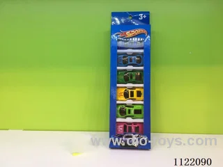 1:64 Sliding alloy car (6 PCS)