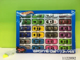 1:64 Sliding alloy car (24 PCS)