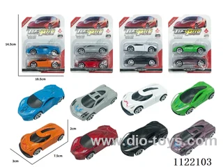 1:64 sliding alloy car
