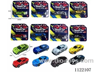 1:64 alloy car 1PCS (Pull-back)