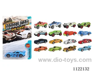 1:64 single suction sliding alloy car