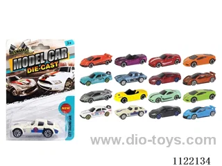 1:64 single suction sliding alloy car
