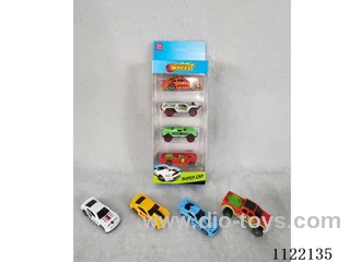 1:64 Four window boxes sliding alloy car