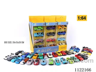 1:64 boomerang car 4PCSX9 box