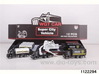 1:64 Alloy pull back car