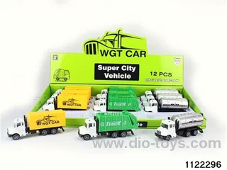1:64 Alloy pull back car