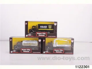 1:64 Alloy pull back car