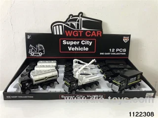1:64 Alloy pull back car