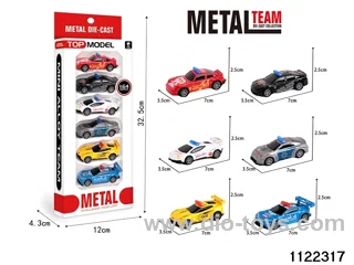 1:64 Alloy pull back car