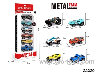 1:64 Alloy pull back car