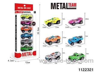 1:64 Alloy pull back car