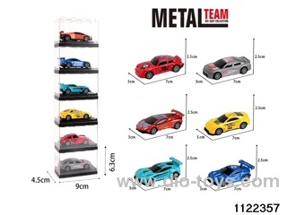 1:64 Alloy pull back car