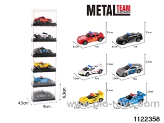 1:64 Alloy pull back car