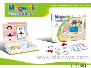 Magnetic Puzzle Assembly (Dress Up Girl)