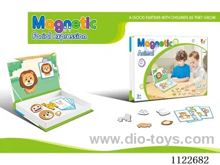 Magnetic Puzzle Assembly (Animal World)