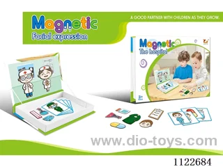 Magnetic puzzle assembly (Hospital knowledge)