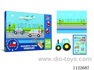 Magnetic Puzzle Assembly (Vehicle)