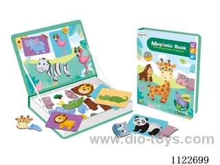 Magnetic Book-Interesting Puzzles Of Animals