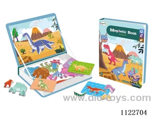 Magnetic Book-Dinosaur