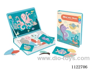 Magnetic Book-Sea Life Game