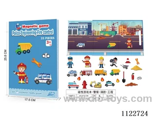 Magnetic game this - traffic - fire - engineering