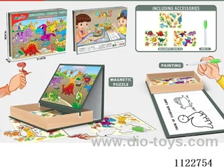 Puzzle Magnetic Puzzle (Dinosaur Paradise)